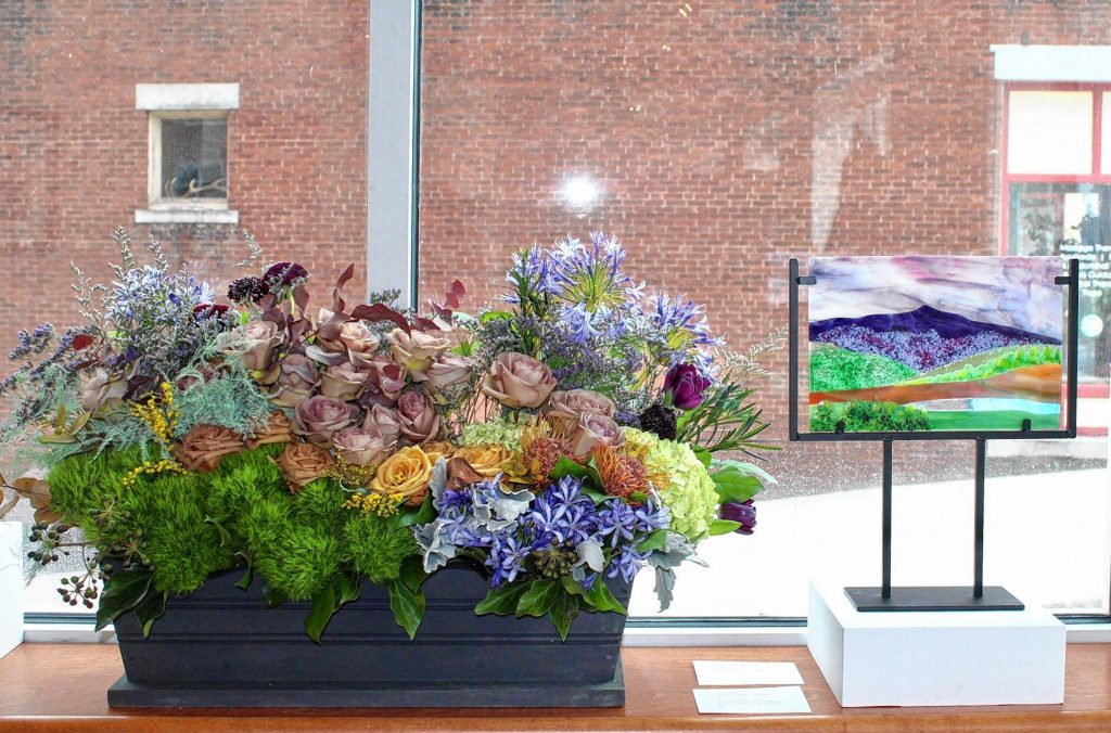 A past example of Art & Bloom, which creates a floral arranged based on a work of art. This year's Art & Bloom will run Jan. 16 to 18.  