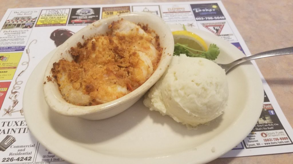 Makris Lobster & Steak House won the Cappies award for Best Seafood, so we went by and ordered  the Baked Seafood Platter, complete with shrimp, scallop, haddock and swordfish. JON BODELL / Insider staff