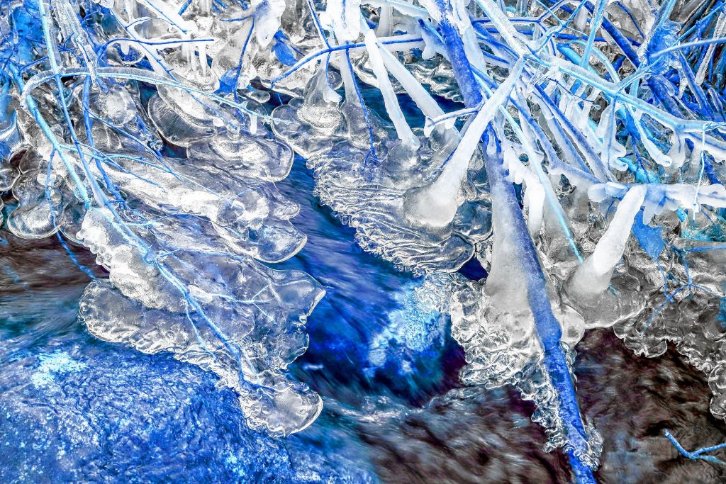 “Ice Blue,” an infrared photograph by Mark Giuliucci MARK GIULIUCCI
