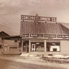Looking back: Concord Lumber Company
