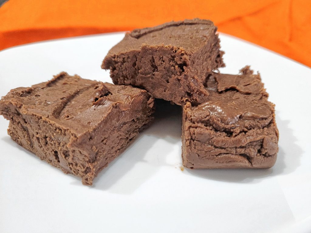 Chocolate peanut butter fudge from a recipe by Nancy Fransen. Sarah Pearson