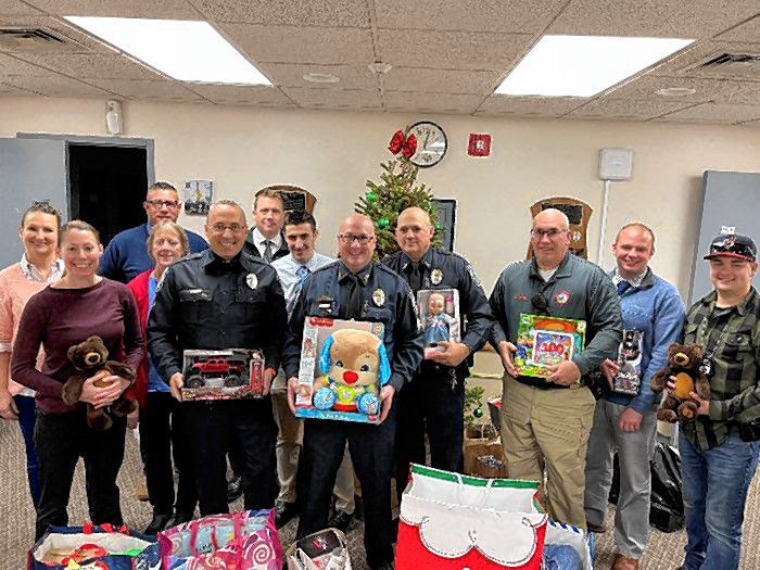 The Concord Police participated in a program to help Friends of Forgotten Children called “Christmas Stars.”