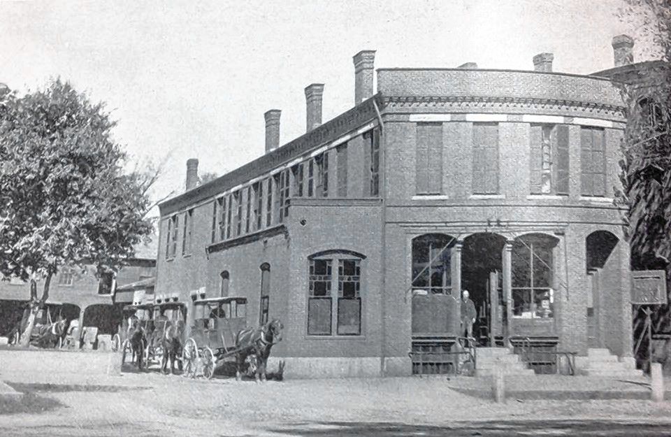 The J.C. Norris Bakery is pictured in this Main Street location. The building may look familiar to our readers, it is the present-day Bank of N.H. Stage.  