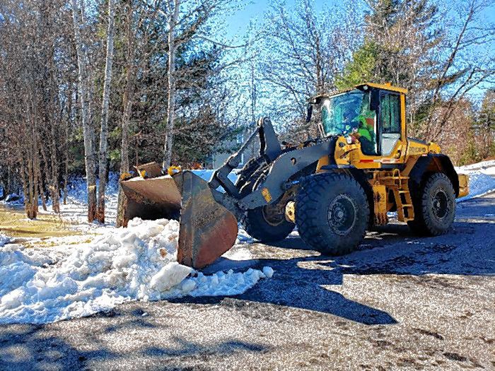 City work crews have been busy keeping roads clear this winter.