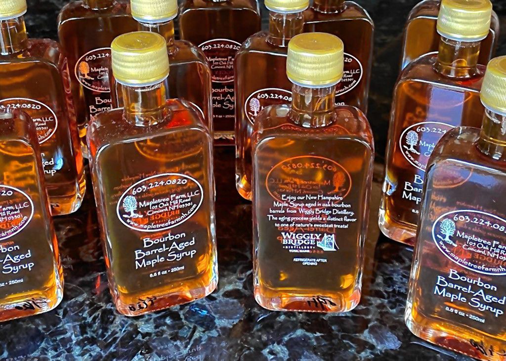 Bourbon Barrel-Aged Maple Syrup 