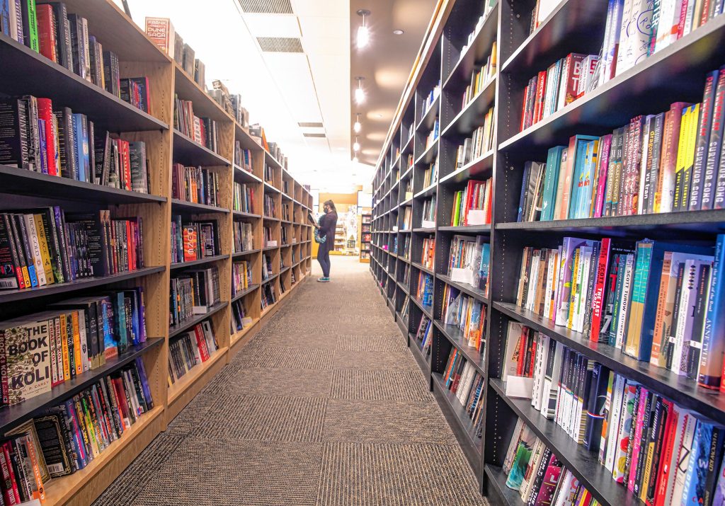 Gibsonâs Book Store was founded in 1898, and is the oldest continuously operating retailer in the Concord area. Current owner Michael Herrmann bought the bookstore in 1994, and in 2013 moved it to its current location on South Main Street. GEOFF FORESTER