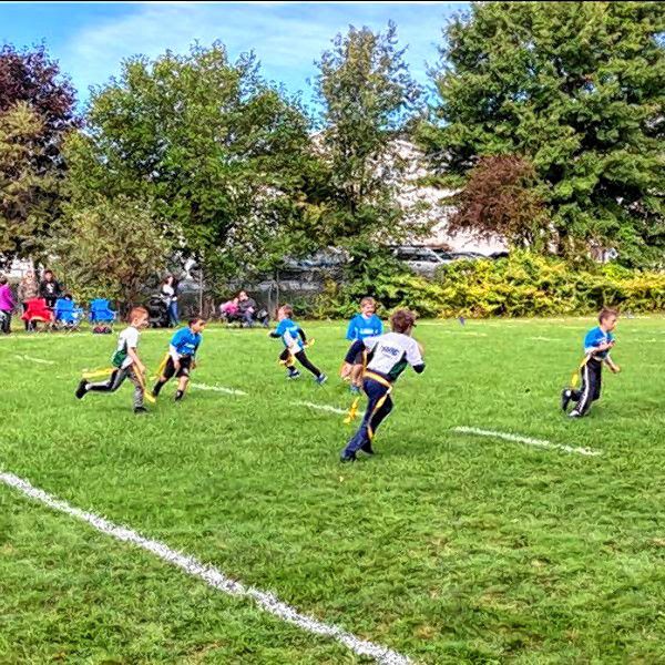 Fall sports season is off to a great start! It great to see so many kids participating in soccer and flag football. 