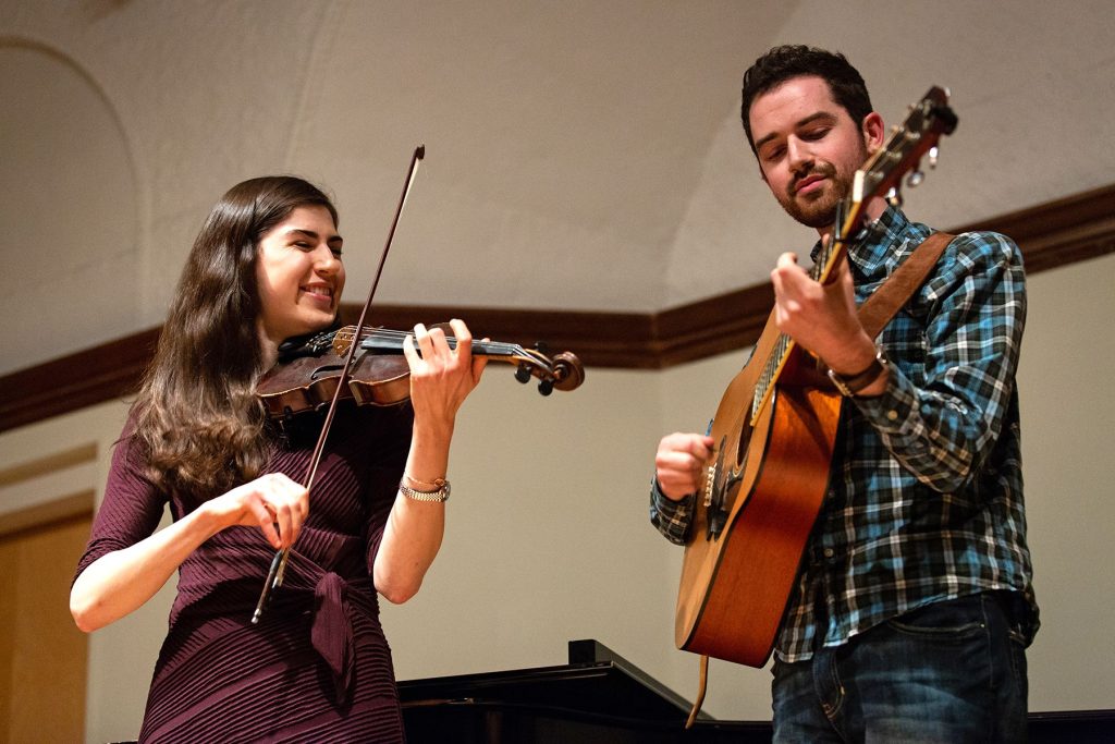 Scenes from the Fall Fiddle Festival Concert at Concord Community Music School in Concord on Oct. 13, 2018. (Photo by Elizabeth Frantz) Elizabeth Frantz