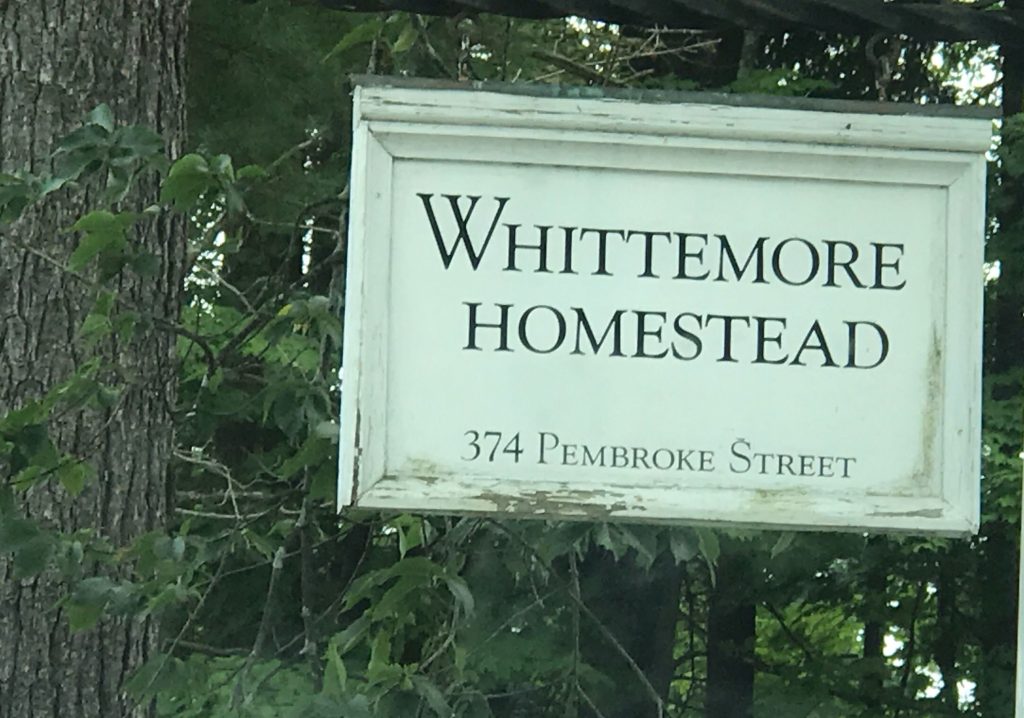 The Whittemore family held their annual family reunion last weekend. On Aug. 21, the Whittemore Homestead will be open to the public for a Pembroke Historical Society Picnic.  
